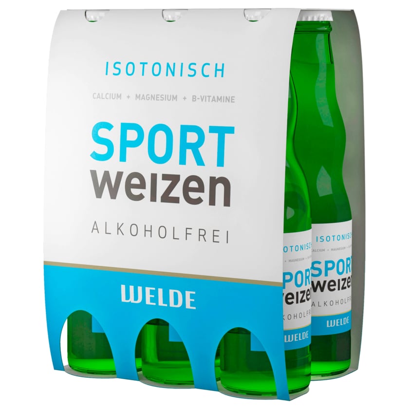 Welde Sport Weizen alkoholfrei 6x0,5l